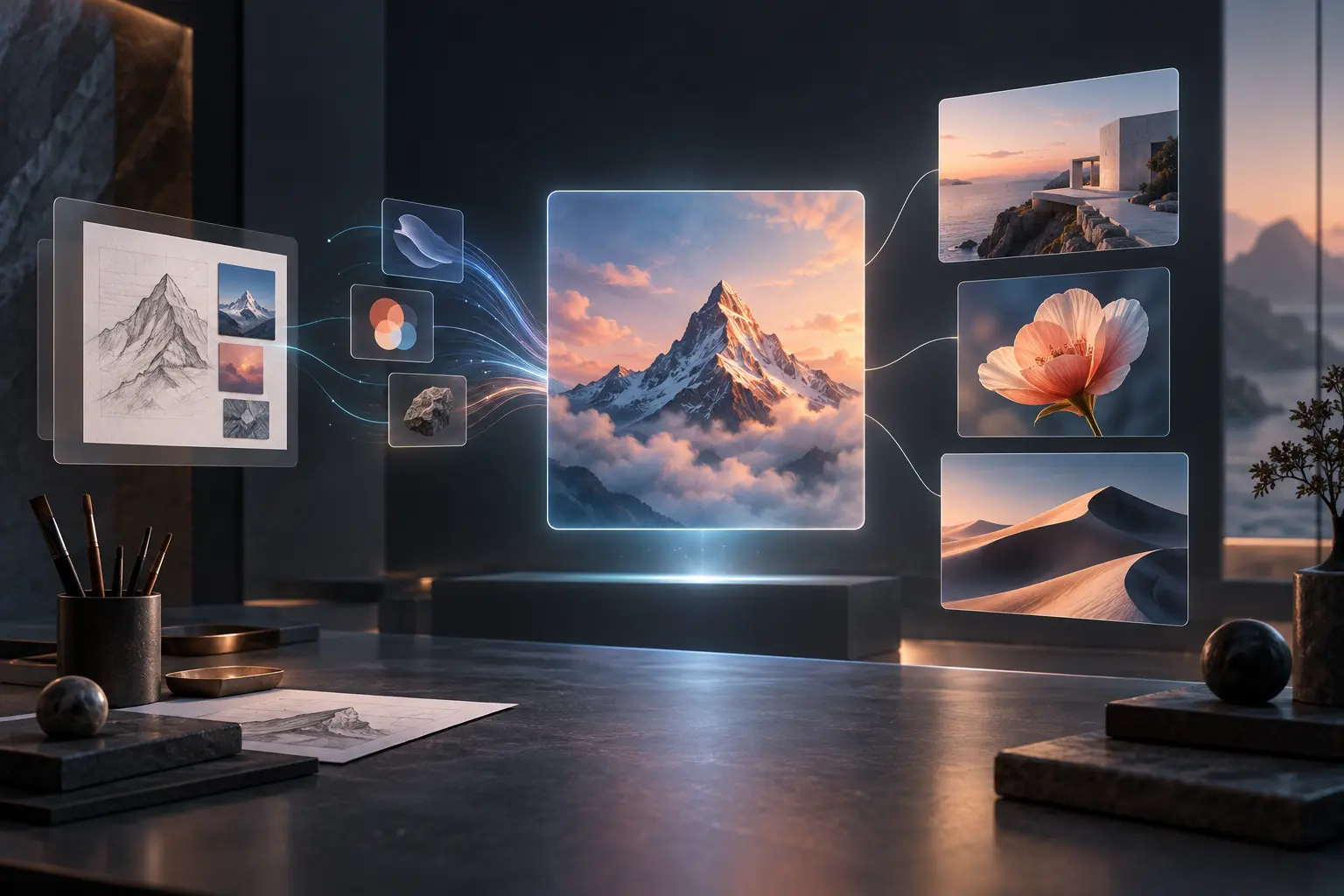 GPT Image 2.5 creative workflow with image concepts